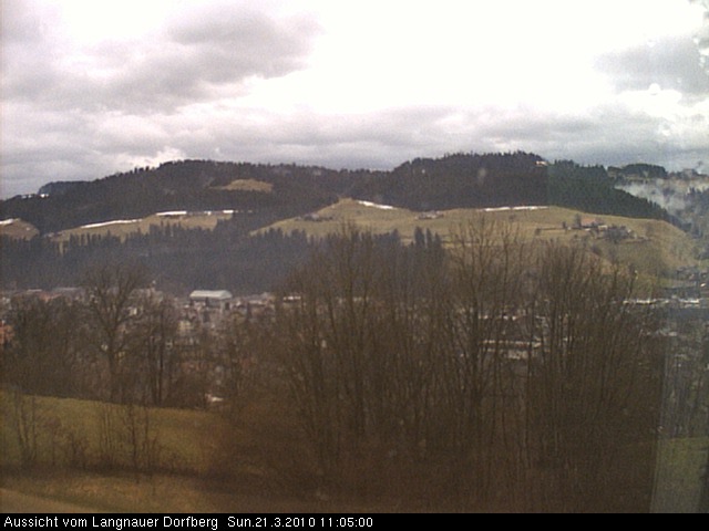 Webcam-Bild: Aussicht vom Dorfberg in Langnau 20100321-110500