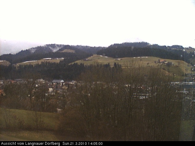 Webcam-Bild: Aussicht vom Dorfberg in Langnau 20100321-140500
