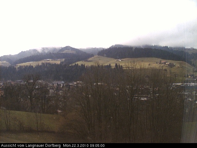 Webcam-Bild: Aussicht vom Dorfberg in Langnau 20100322-090500