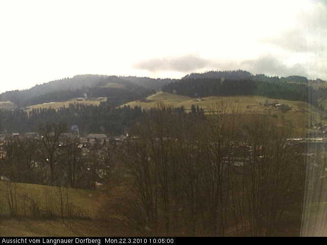 Webcam-Bild: Aussicht vom Dorfberg in Langnau 20100322-100500