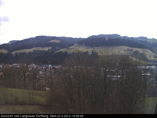 Webcam-Bild: Aussicht vom Dorfberg in Langnau 20100322-150500