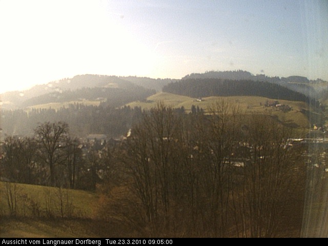 Webcam-Bild: Aussicht vom Dorfberg in Langnau 20100323-090500