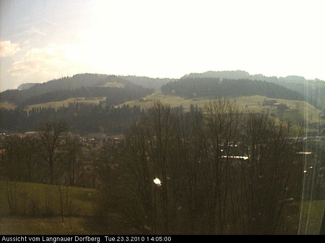 Webcam-Bild: Aussicht vom Dorfberg in Langnau 20100323-140500