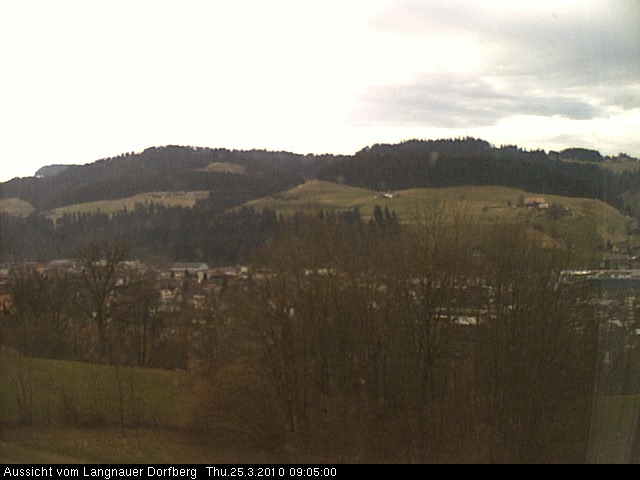 Webcam-Bild: Aussicht vom Dorfberg in Langnau 20100325-090500