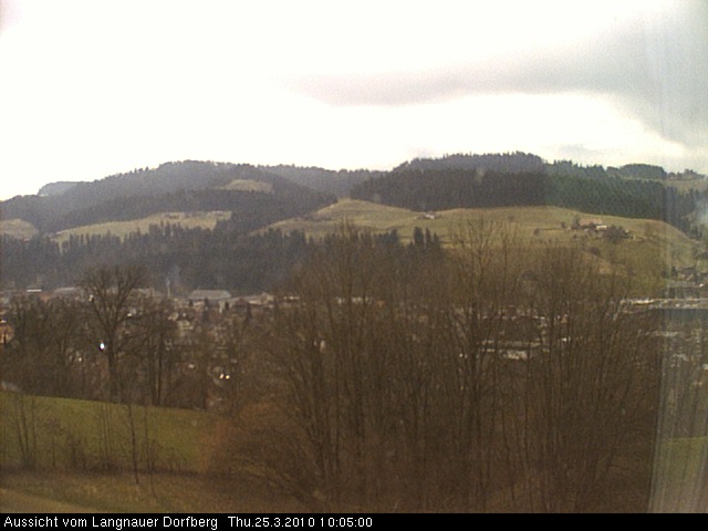 Webcam-Bild: Aussicht vom Dorfberg in Langnau 20100325-100500