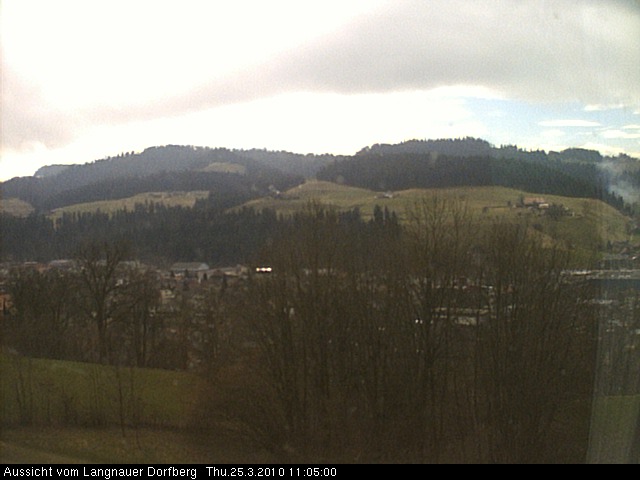 Webcam-Bild: Aussicht vom Dorfberg in Langnau 20100325-110500