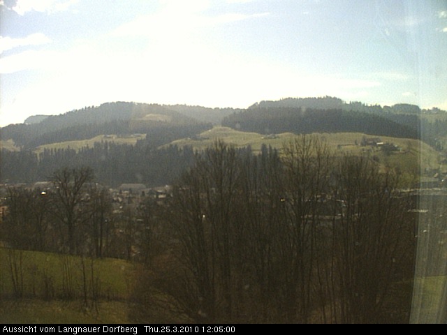 Webcam-Bild: Aussicht vom Dorfberg in Langnau 20100325-120500