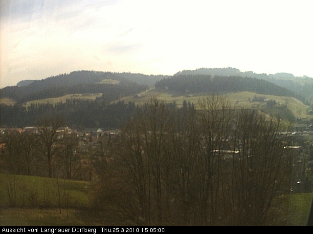 Webcam-Bild: Aussicht vom Dorfberg in Langnau 20100325-150500