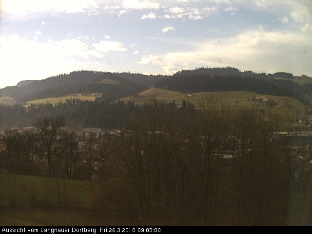 Webcam-Bild: Aussicht vom Dorfberg in Langnau 20100326-090500