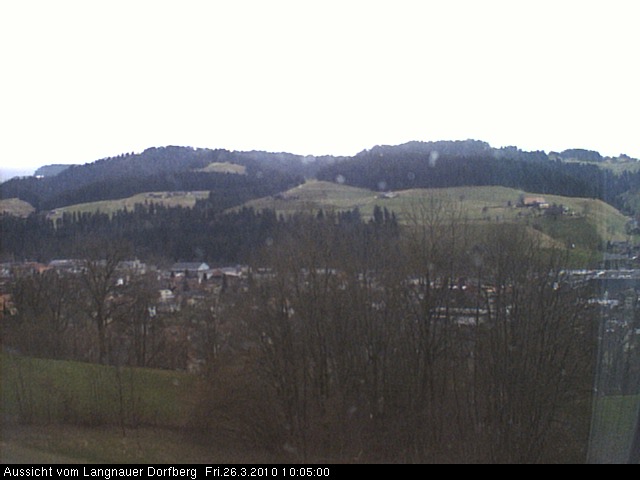 Webcam-Bild: Aussicht vom Dorfberg in Langnau 20100326-100500