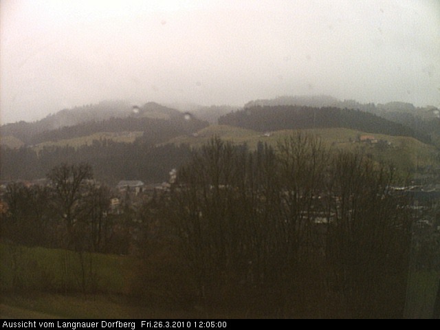 Webcam-Bild: Aussicht vom Dorfberg in Langnau 20100326-120500