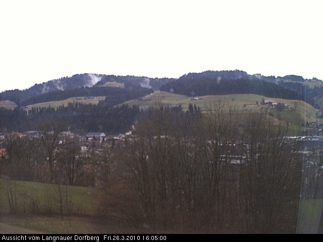 Webcam-Bild: Aussicht vom Dorfberg in Langnau 20100326-160500