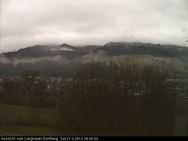Webcam-Bild: Aussicht vom Dorfberg in Langnau 20100327-080500