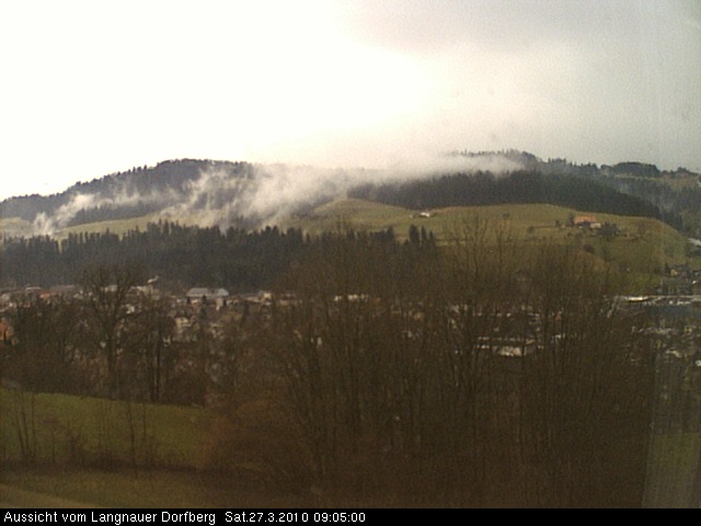 Webcam-Bild: Aussicht vom Dorfberg in Langnau 20100327-090500