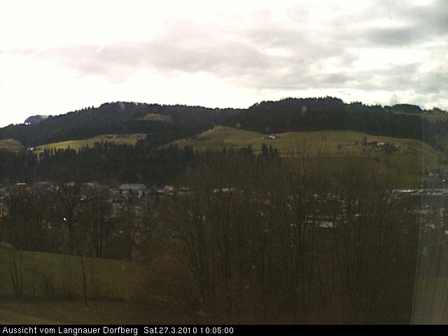 Webcam-Bild: Aussicht vom Dorfberg in Langnau 20100327-100500