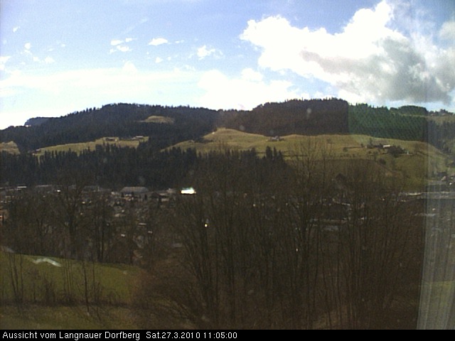 Webcam-Bild: Aussicht vom Dorfberg in Langnau 20100327-110500
