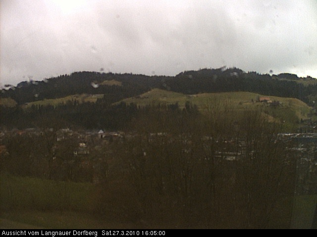 Webcam-Bild: Aussicht vom Dorfberg in Langnau 20100327-160500