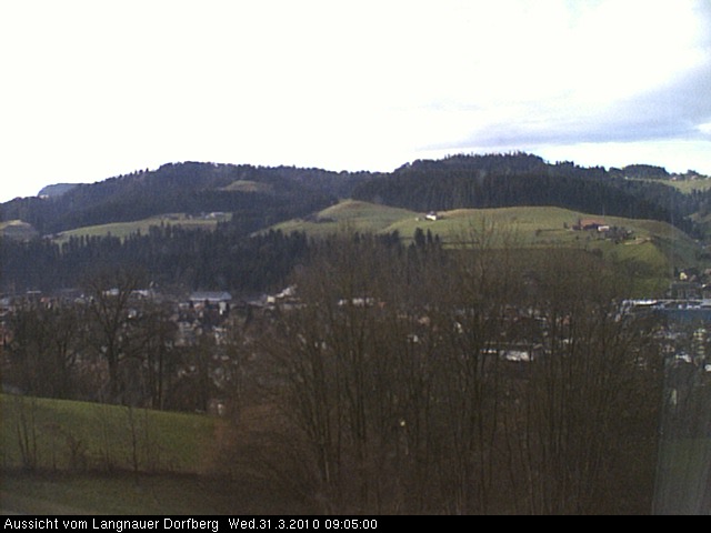 Webcam-Bild: Aussicht vom Dorfberg in Langnau 20100331-090500
