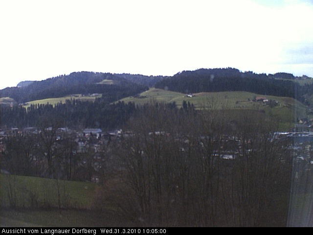Webcam-Bild: Aussicht vom Dorfberg in Langnau 20100331-100500