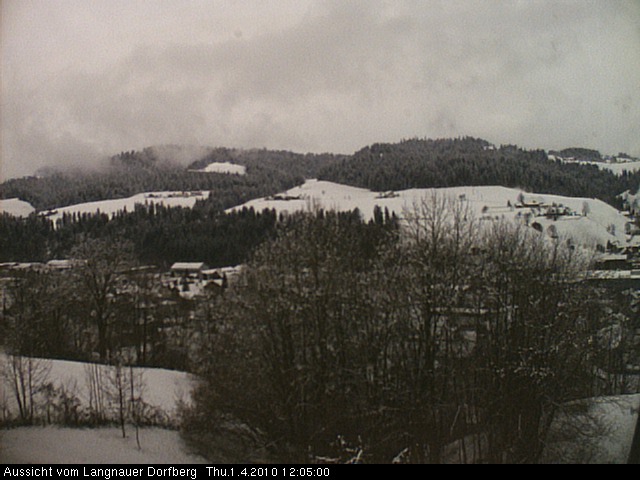 Webcam-Bild: Aussicht vom Dorfberg in Langnau 20100401-120500