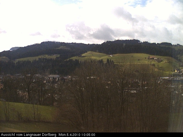 Webcam-Bild: Aussicht vom Dorfberg in Langnau 20100405-100500