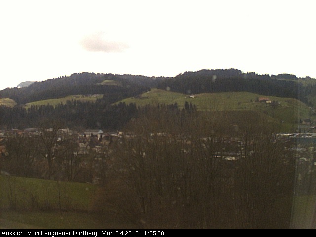 Webcam-Bild: Aussicht vom Dorfberg in Langnau 20100405-110500