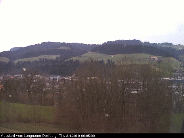 Webcam-Bild: Aussicht vom Dorfberg in Langnau 20100408-090500