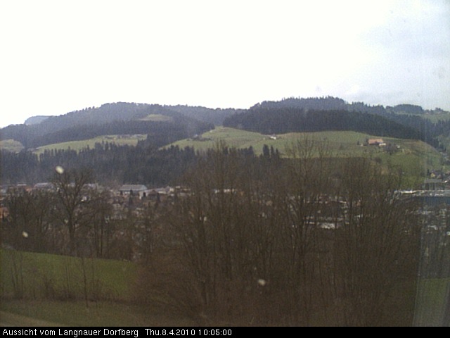 Webcam-Bild: Aussicht vom Dorfberg in Langnau 20100408-100500