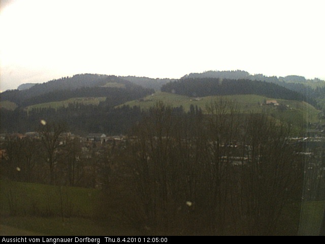 Webcam-Bild: Aussicht vom Dorfberg in Langnau 20100408-120500