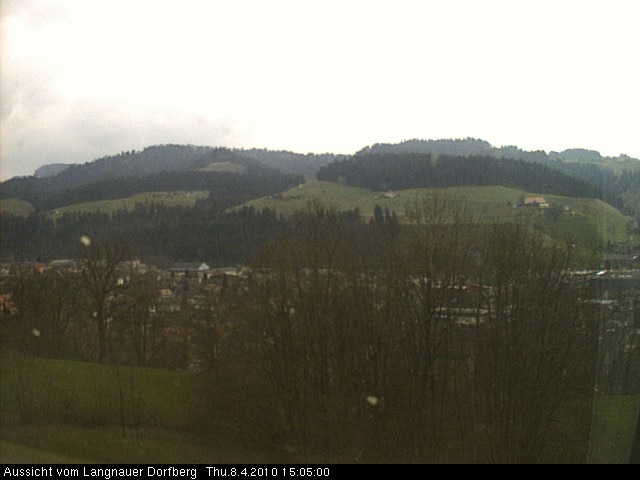 Webcam-Bild: Aussicht vom Dorfberg in Langnau 20100408-150500