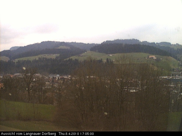 Webcam-Bild: Aussicht vom Dorfberg in Langnau 20100408-170500