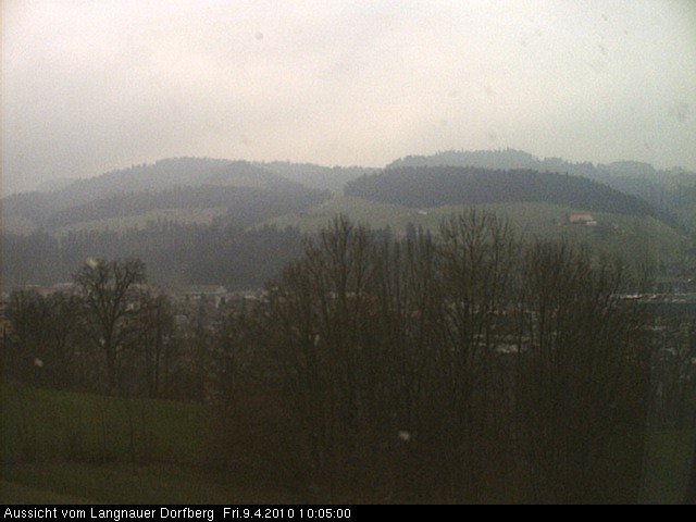 Webcam-Bild: Aussicht vom Dorfberg in Langnau 20100409-100500