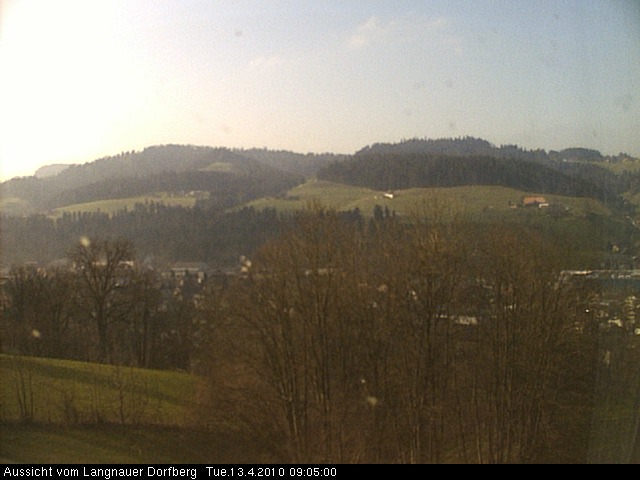 Webcam-Bild: Aussicht vom Dorfberg in Langnau 20100413-090500