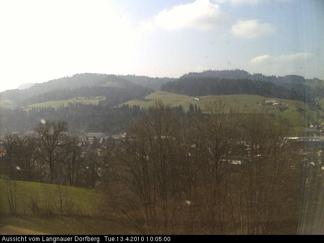 Webcam-Bild: Aussicht vom Dorfberg in Langnau 20100413-100500