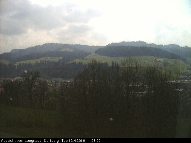 Webcam-Bild: Aussicht vom Dorfberg in Langnau 20100413-140500