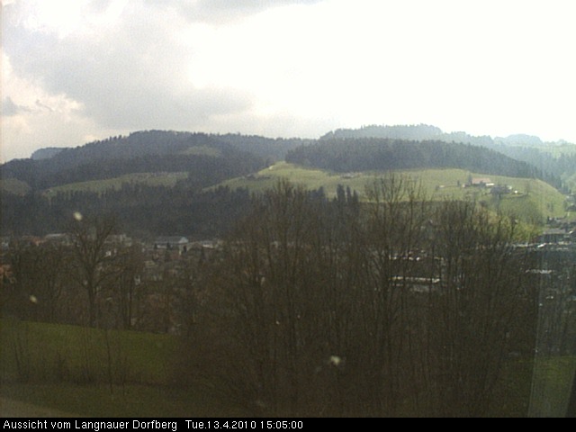 Webcam-Bild: Aussicht vom Dorfberg in Langnau 20100413-150500
