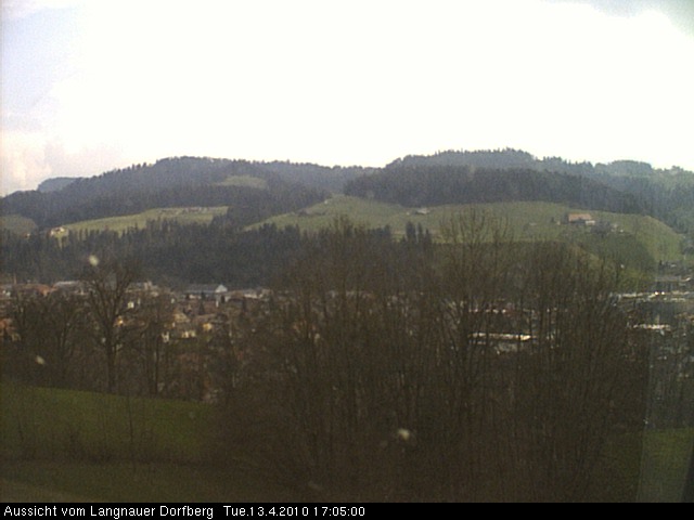 Webcam-Bild: Aussicht vom Dorfberg in Langnau 20100413-170500