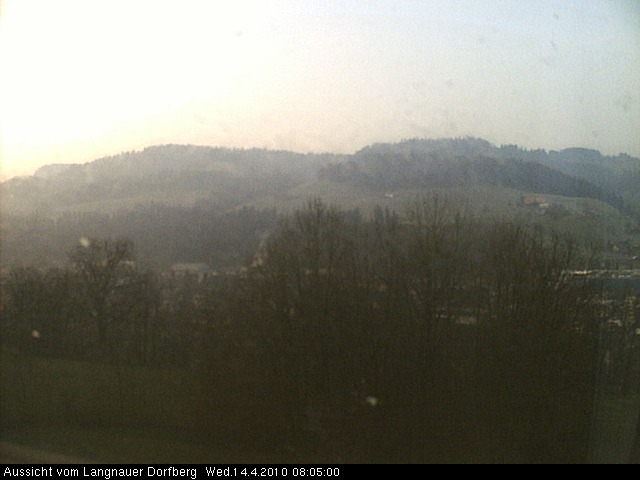 Webcam-Bild: Aussicht vom Dorfberg in Langnau 20100414-080500