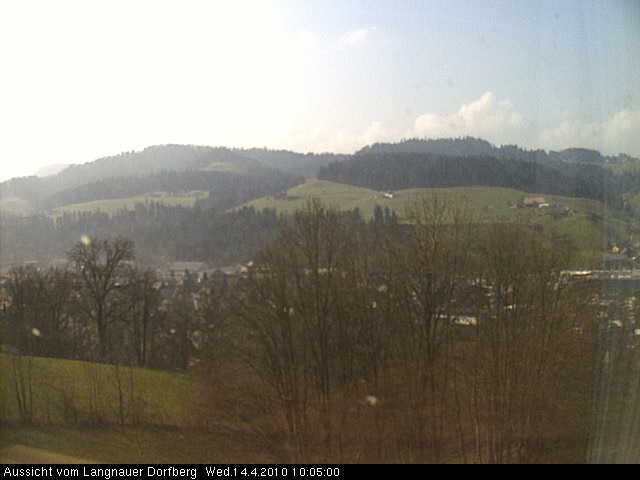Webcam-Bild: Aussicht vom Dorfberg in Langnau 20100414-100500