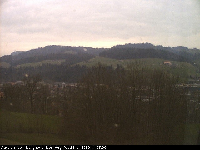 Webcam-Bild: Aussicht vom Dorfberg in Langnau 20100414-140500
