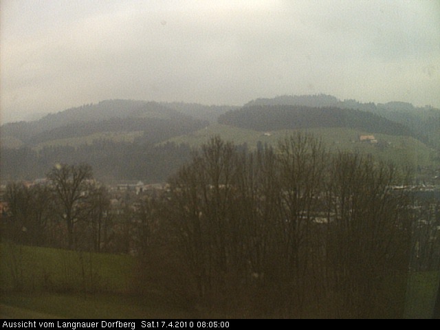 Webcam-Bild: Aussicht vom Dorfberg in Langnau 20100417-080500