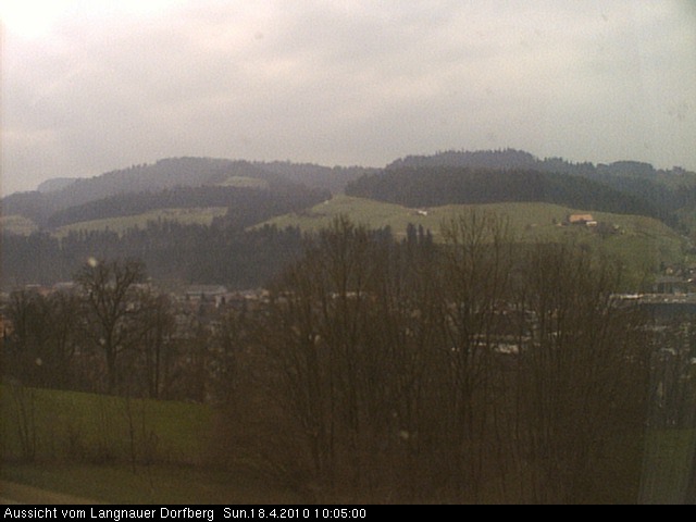 Webcam-Bild: Aussicht vom Dorfberg in Langnau 20100418-100500