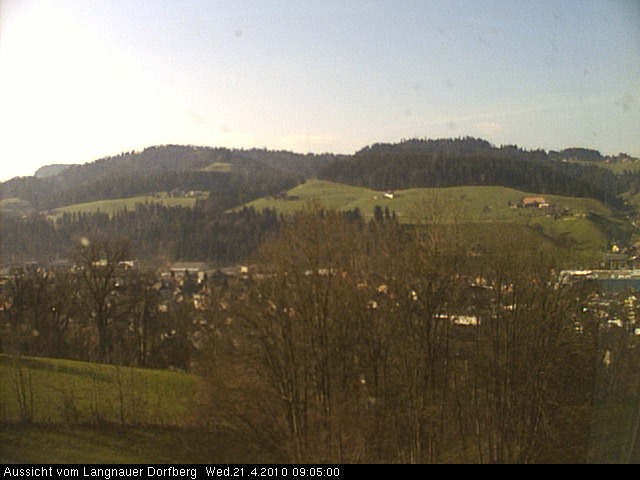 Webcam-Bild: Aussicht vom Dorfberg in Langnau 20100421-090500
