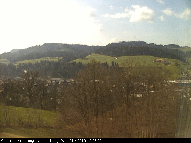 Webcam-Bild: Aussicht vom Dorfberg in Langnau 20100421-100500