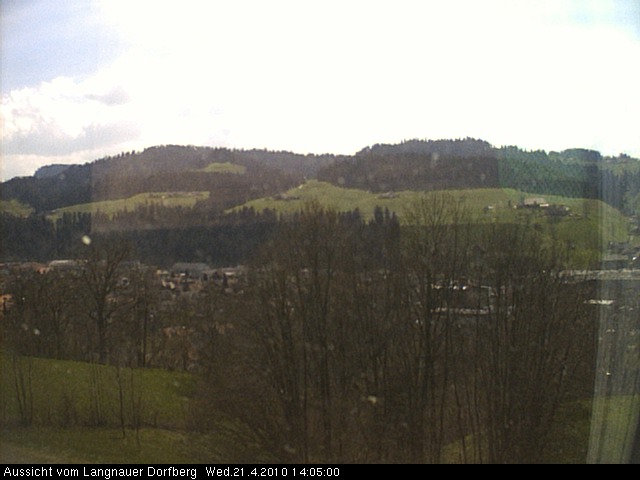 Webcam-Bild: Aussicht vom Dorfberg in Langnau 20100421-140500