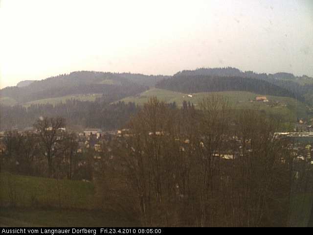 Webcam-Bild: Aussicht vom Dorfberg in Langnau 20100423-080500