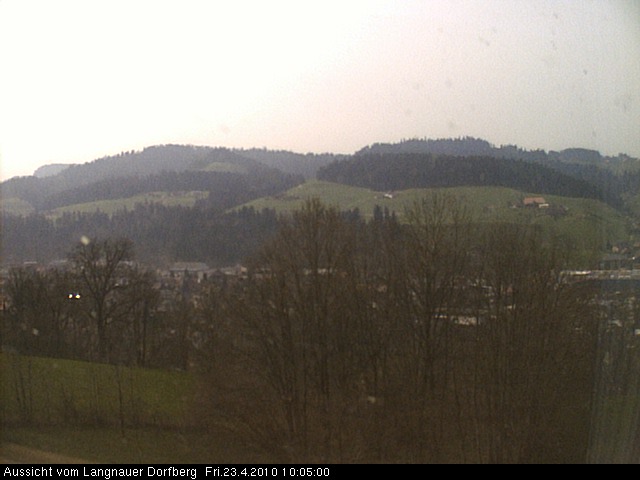 Webcam-Bild: Aussicht vom Dorfberg in Langnau 20100423-100500