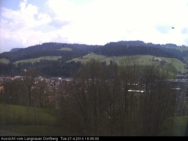 Webcam-Bild: Aussicht vom Dorfberg in Langnau 20100427-160500