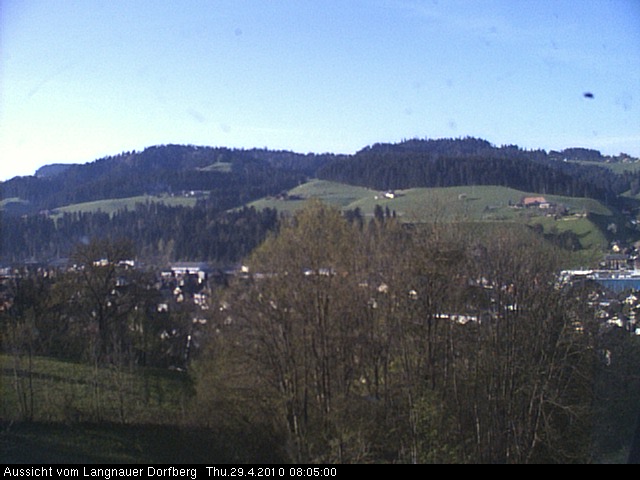 Webcam-Bild: Aussicht vom Dorfberg in Langnau 20100429-080500