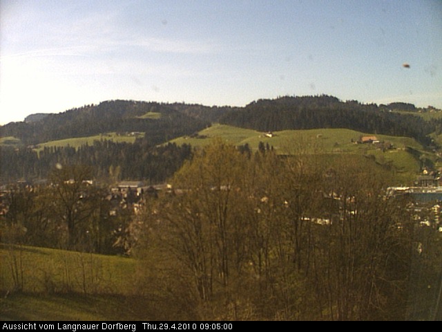 Webcam-Bild: Aussicht vom Dorfberg in Langnau 20100429-090500